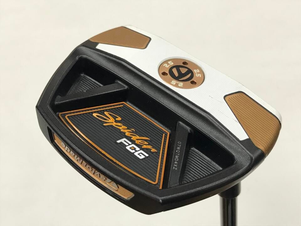 テーラーメイド　Spider FCG BLACK/WHITE CRANK NECK　パター　中古【最短即日発送】