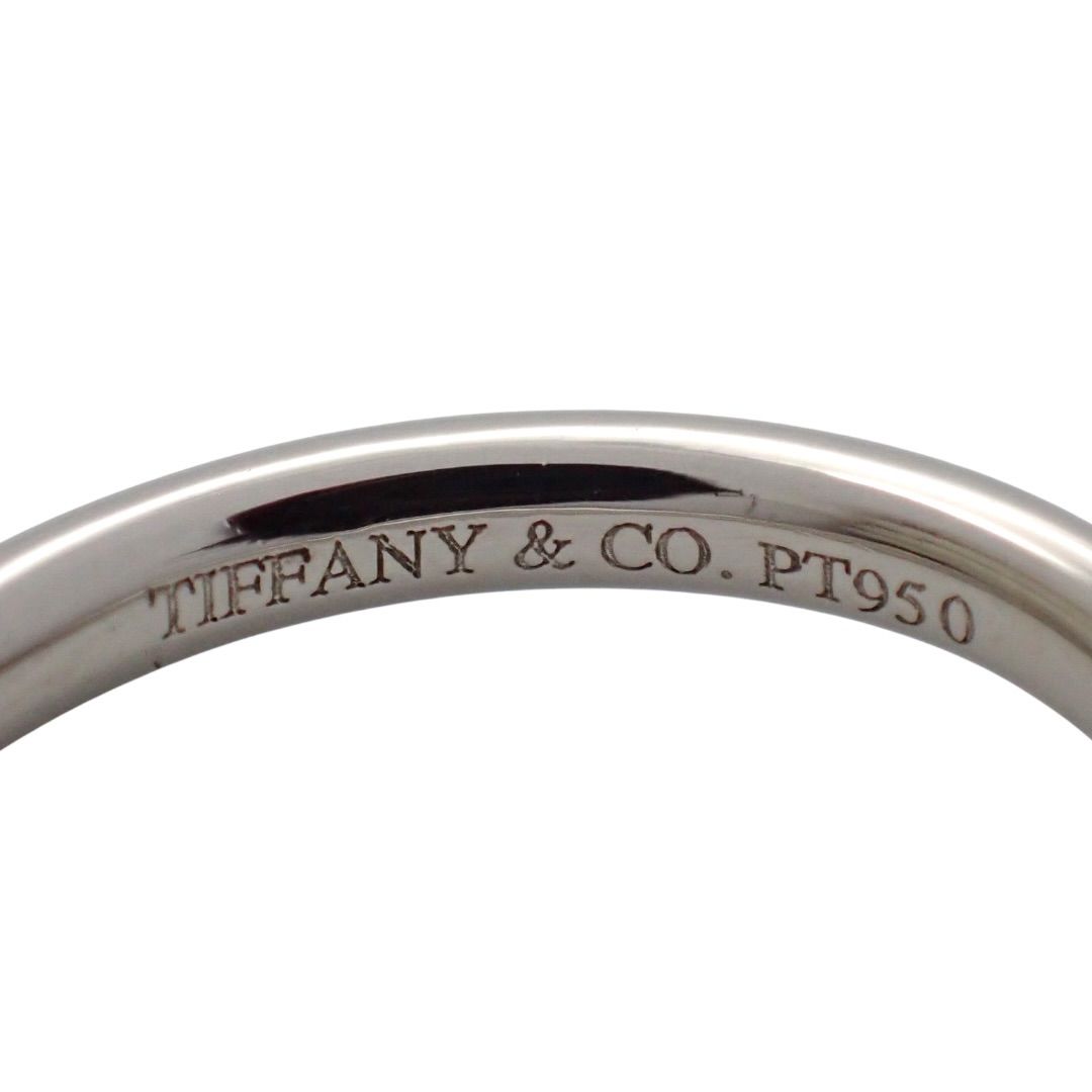 新品仕上げ済 Tiffany & Co. ティファニー 7号 カーブドバンド 9P