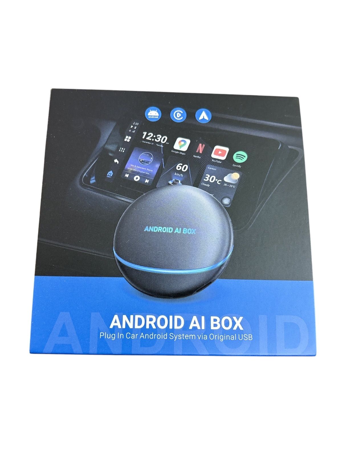 【未使用品】ANDROID AI BOX CarPlay Android Auto AI BOX カーナビ拡張 USB接続 13,680円
