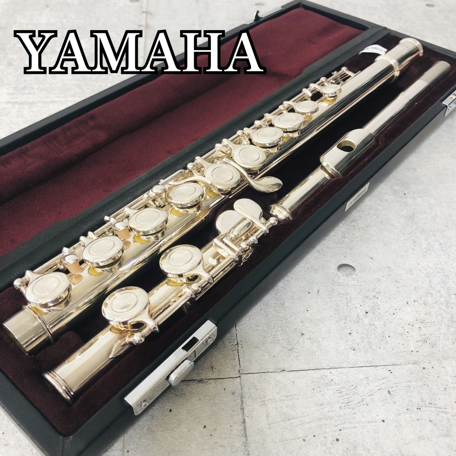 【希少】ヤマハ フルート YFL-211 PS リップ銀製　 限定　後期　Eメカ YAMAHA ヤマハ YFL-211 後期 Eメカ フルート 入門 初心者 木管楽器