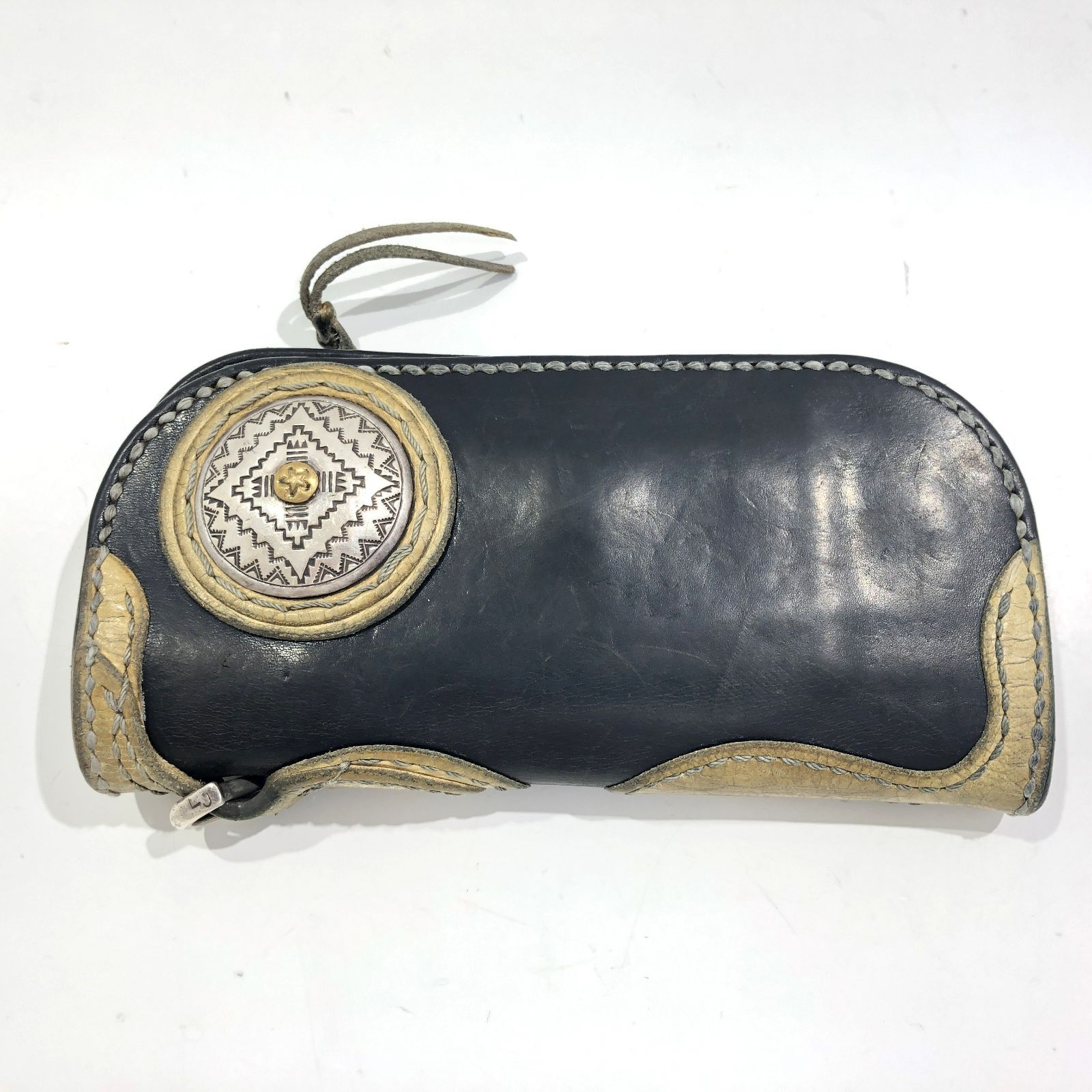七重浜79-5-080711nh] LUCKY JOHN/ラッキージョン 長財布[中古