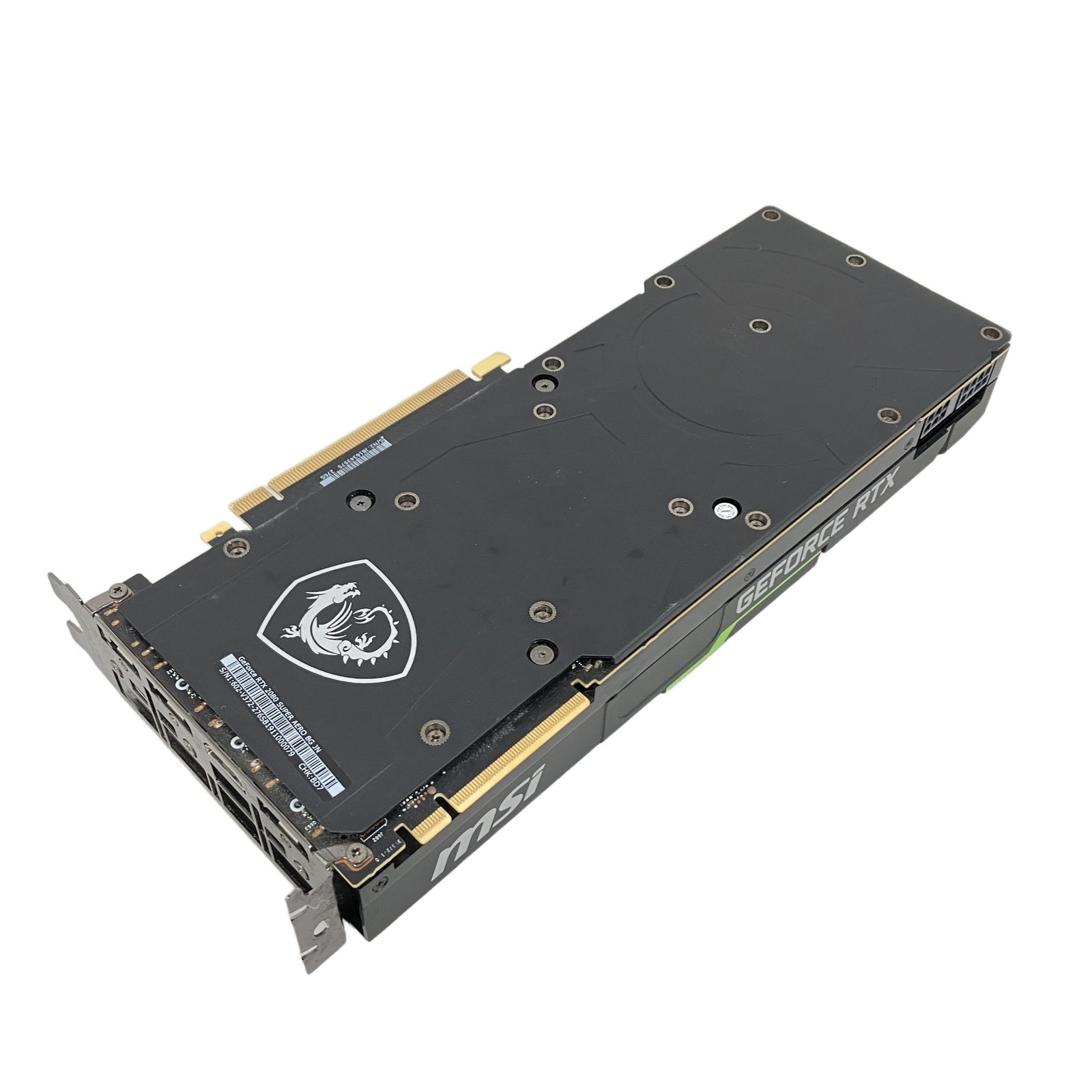 msi GeForce RTX 2080 SUPER AERO 8G グラフィックボード ジャンク
