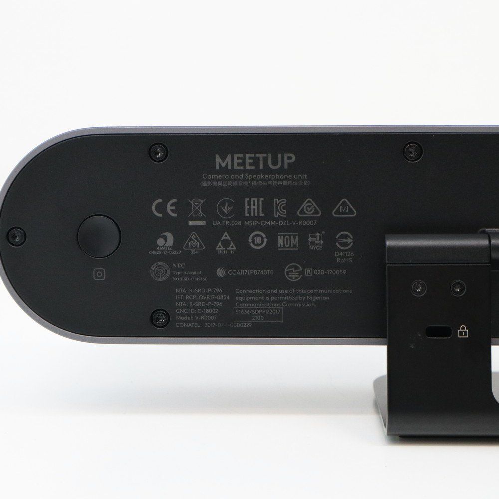中古】ロジクール MEETUP WEBカメラセット V-R0007 ブラック ビデオ