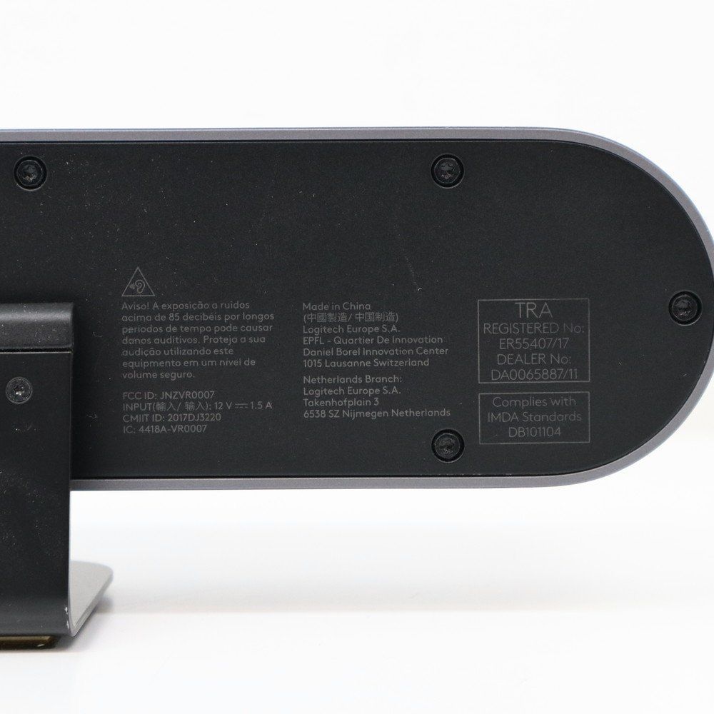 中古】ロジクール MEETUP WEBカメラセット V-R0007 ブラック ビデオ
