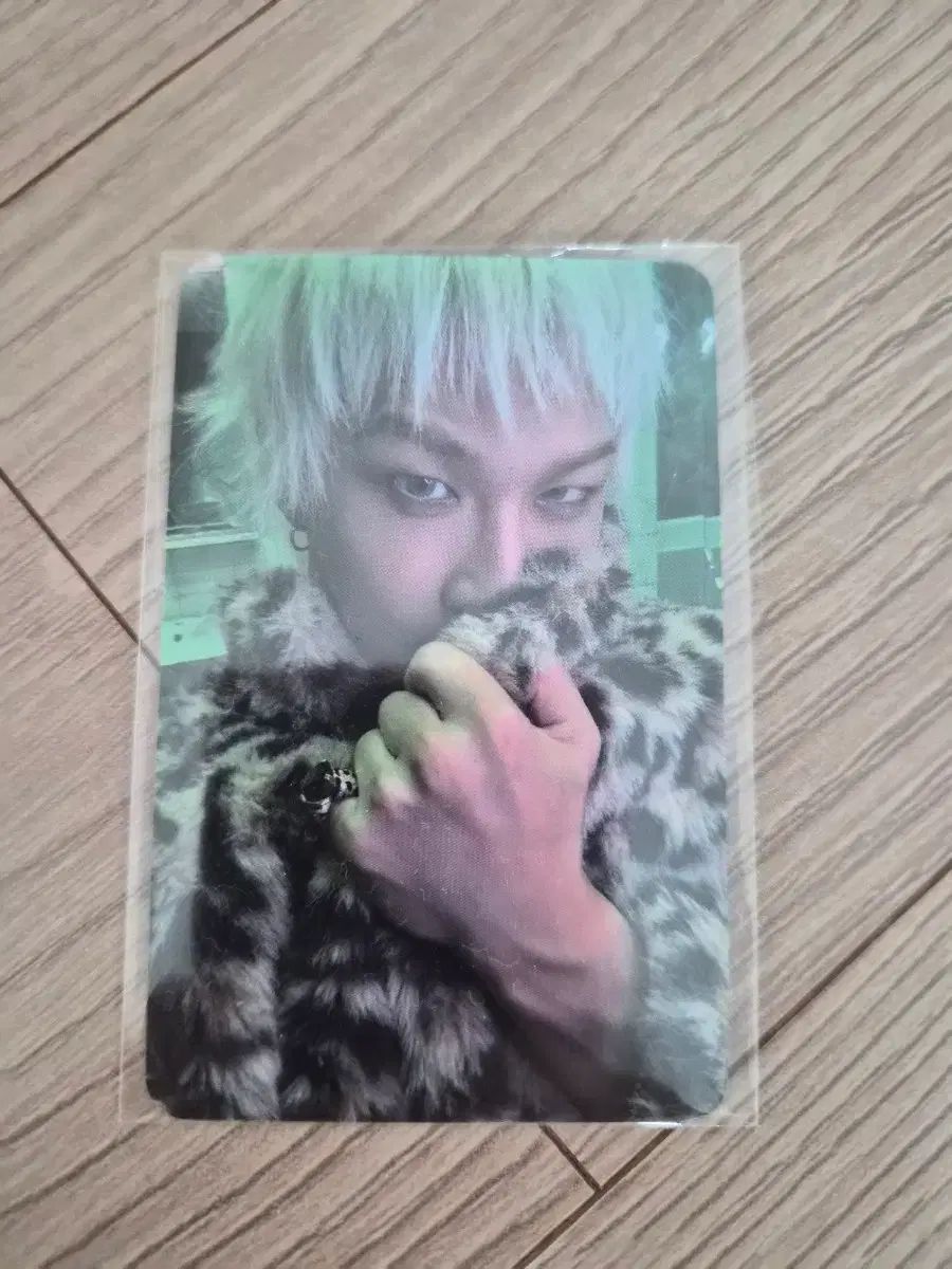 BIGBANG (ビッグバン) ユテヤン (YOO TAEYANG) トレカ クイーンセンス レオパード