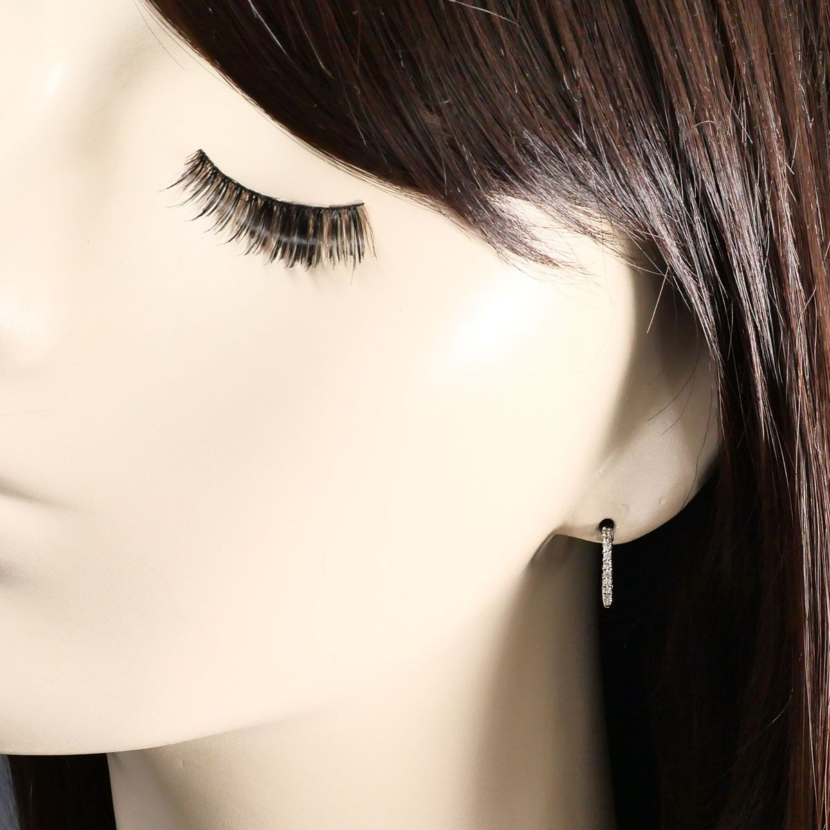 PT900/プラチナ ピアス ダイヤモンド 0.10ct 総重量約2.6g - メルカリ