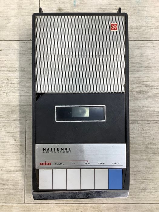 P25 National カセットテープレコーダー RQ-209 ジャンク品 欠け有り