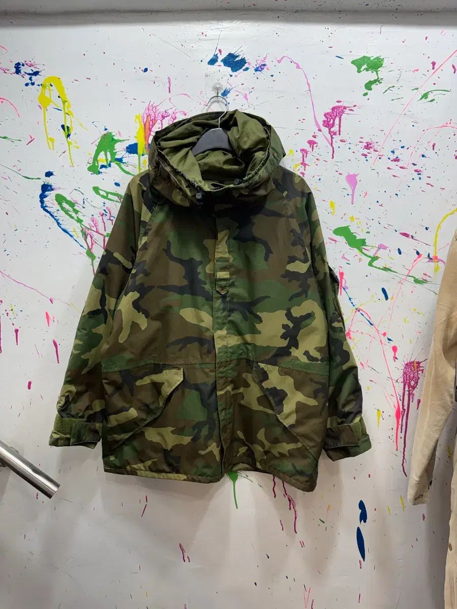 90s ミリタリー ECECS Gen1 GORE-TEX ウッドランド パーカ テネシーアパレル