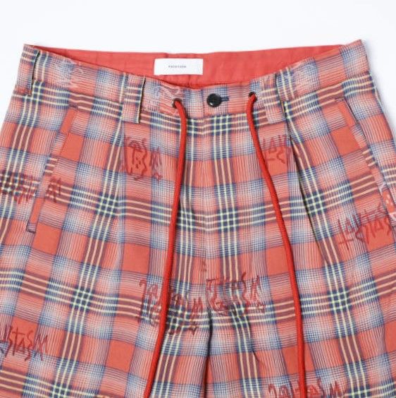 FACETASM ファセッタズム 24SS 日本製 ORIGINAL TRANSPARENT CHECK
