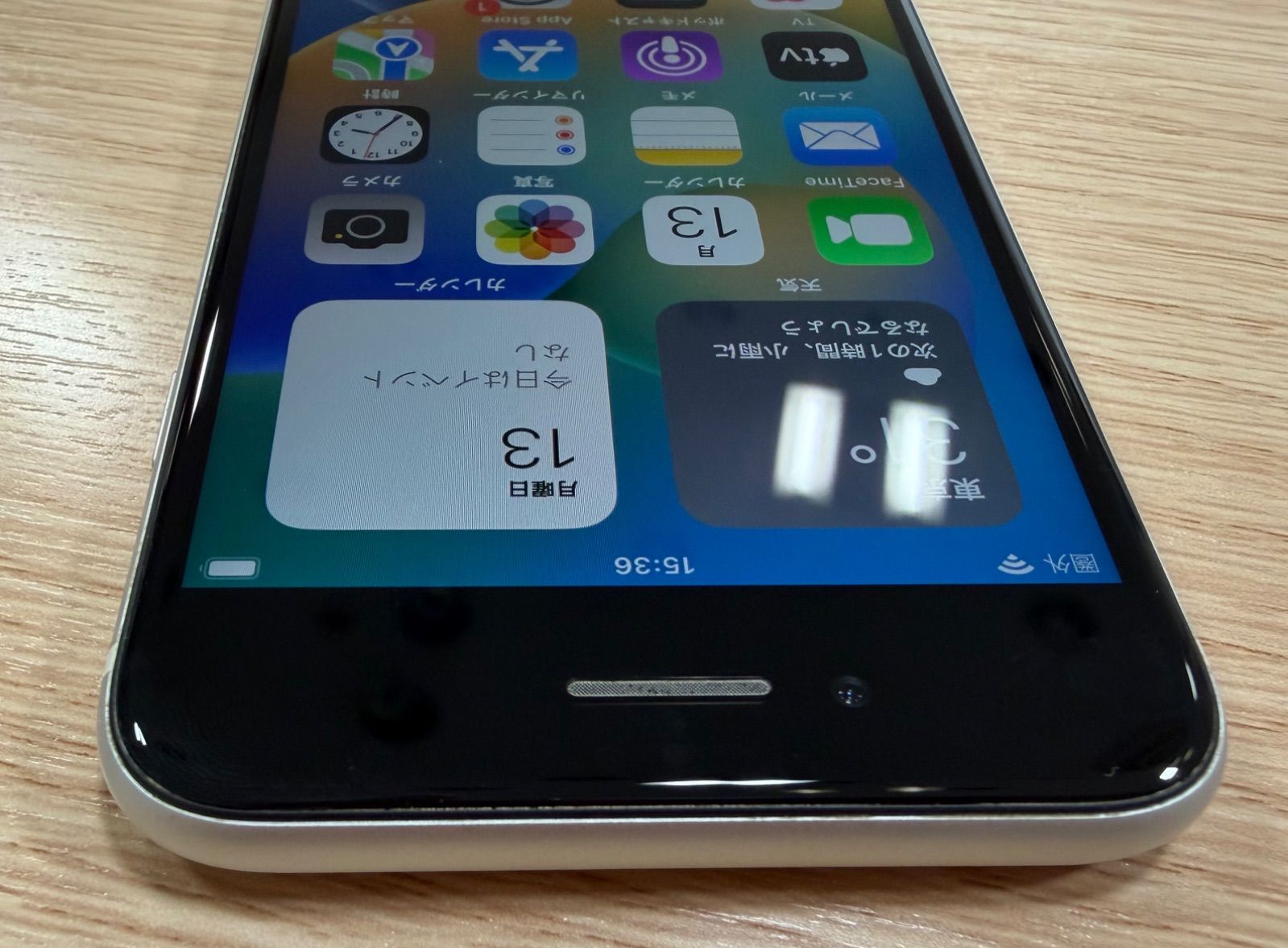 ランクA】iPhoneSE2 64GB SIMロック解除済 ホワイトバッテリー残量91
