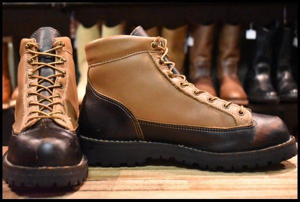 9EE 良品 白タグ】Danner ダナー DJコマンダー 12225X ブラック×ライト