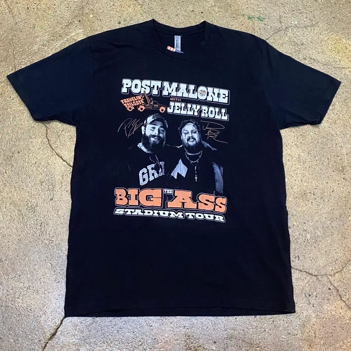 ポスト・マローン ゼリー・ロール BIG Tシャツ スタジアム ツアー 半袖 Tシャツ 6,444円