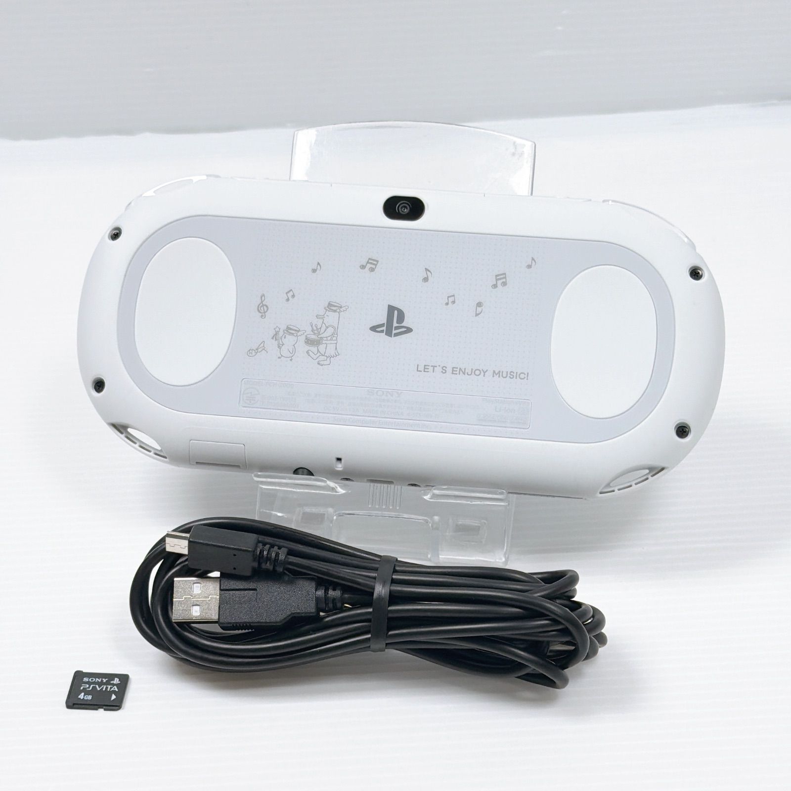 Extremely Beautiful PSVITA PCH 2000 Song Prince Sama MUSIC3 Mascot Characters Engraved Model with Genuine 4GB Memory Card PlayStation Vita FW3.74 Operation Confirmed PlayStation PSVita Control Number M2089