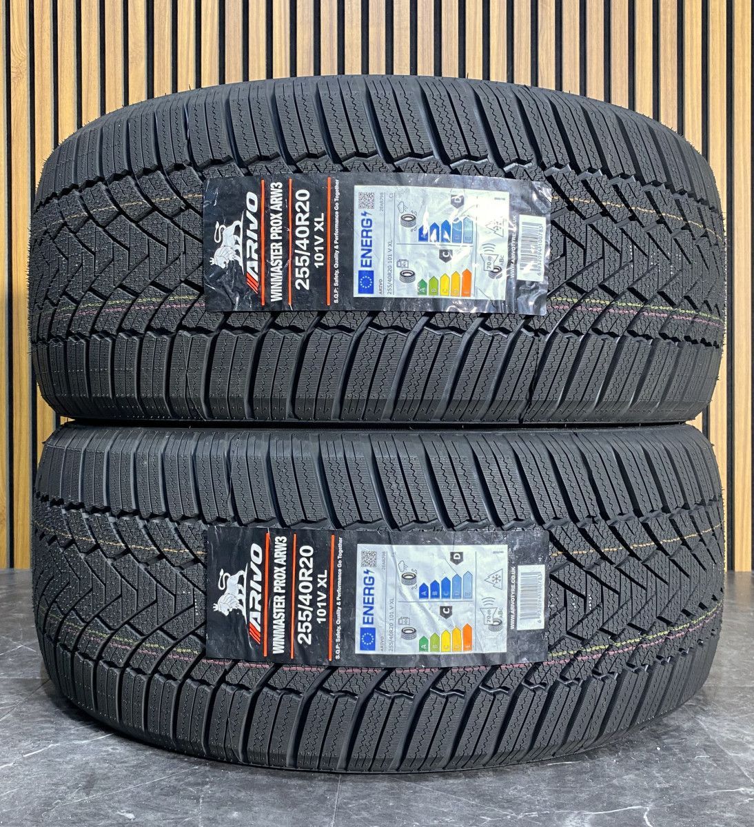 255/40R20 101V XL ARIVO ARW3 新品 スタッドレスタイヤ 2本セット 2025年製 本州 四国 九州 送料無料 255/40/20 冬タイヤ