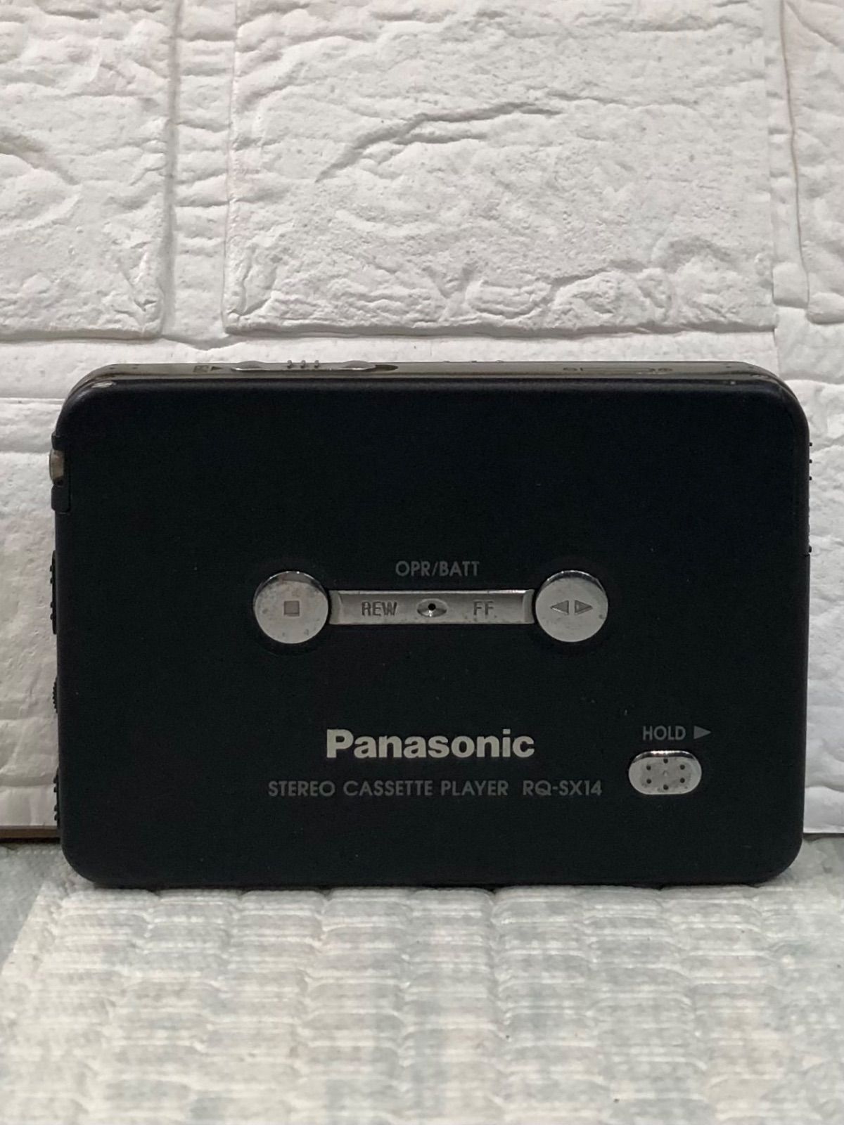 ②【ジャンク品、本体のみ】Panasonic STEREO CASSETTE PLAYER RQ-SX14