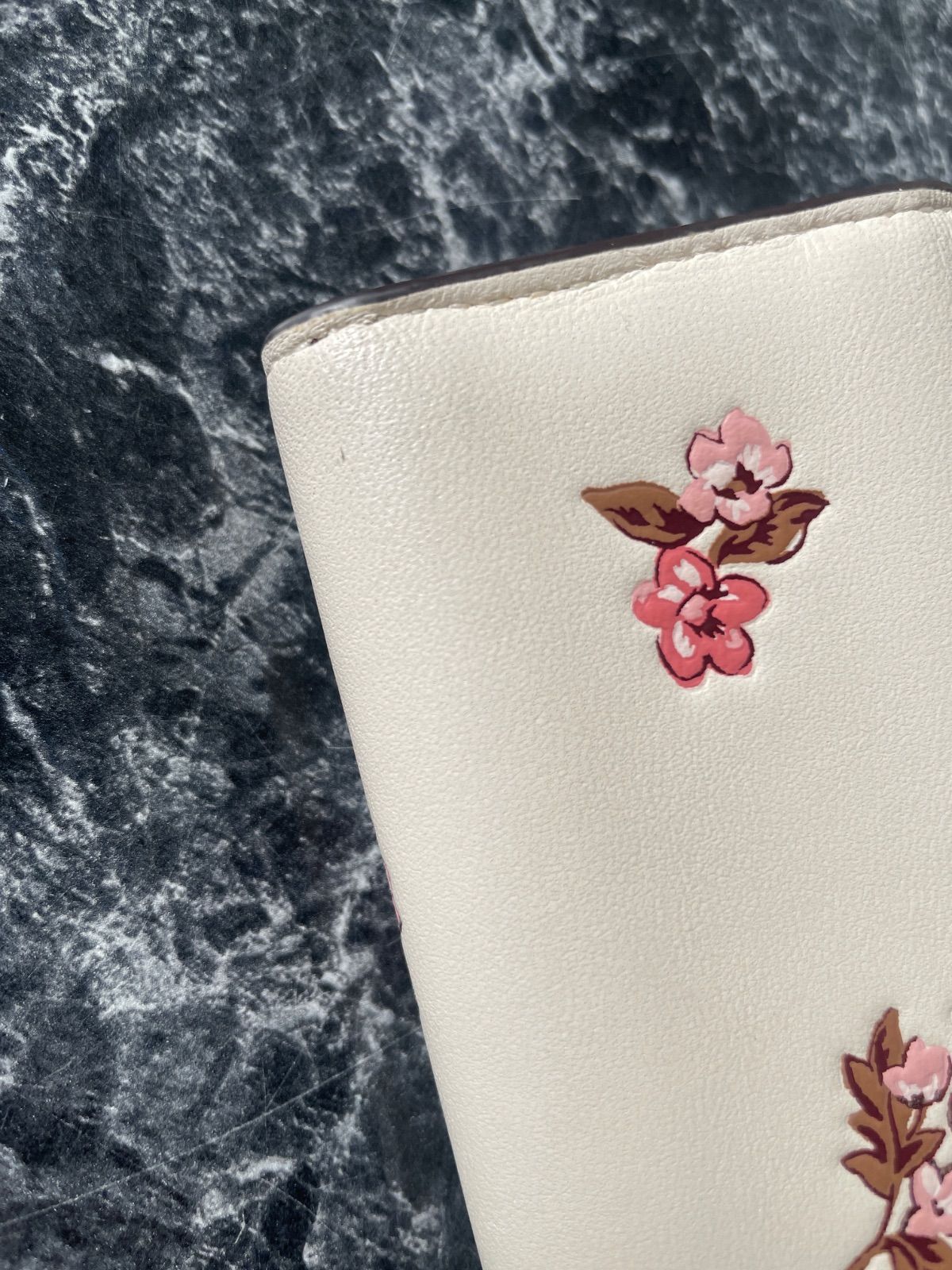COACH コーチ キーケース 6連 てんとう虫 白系 - メルカリ