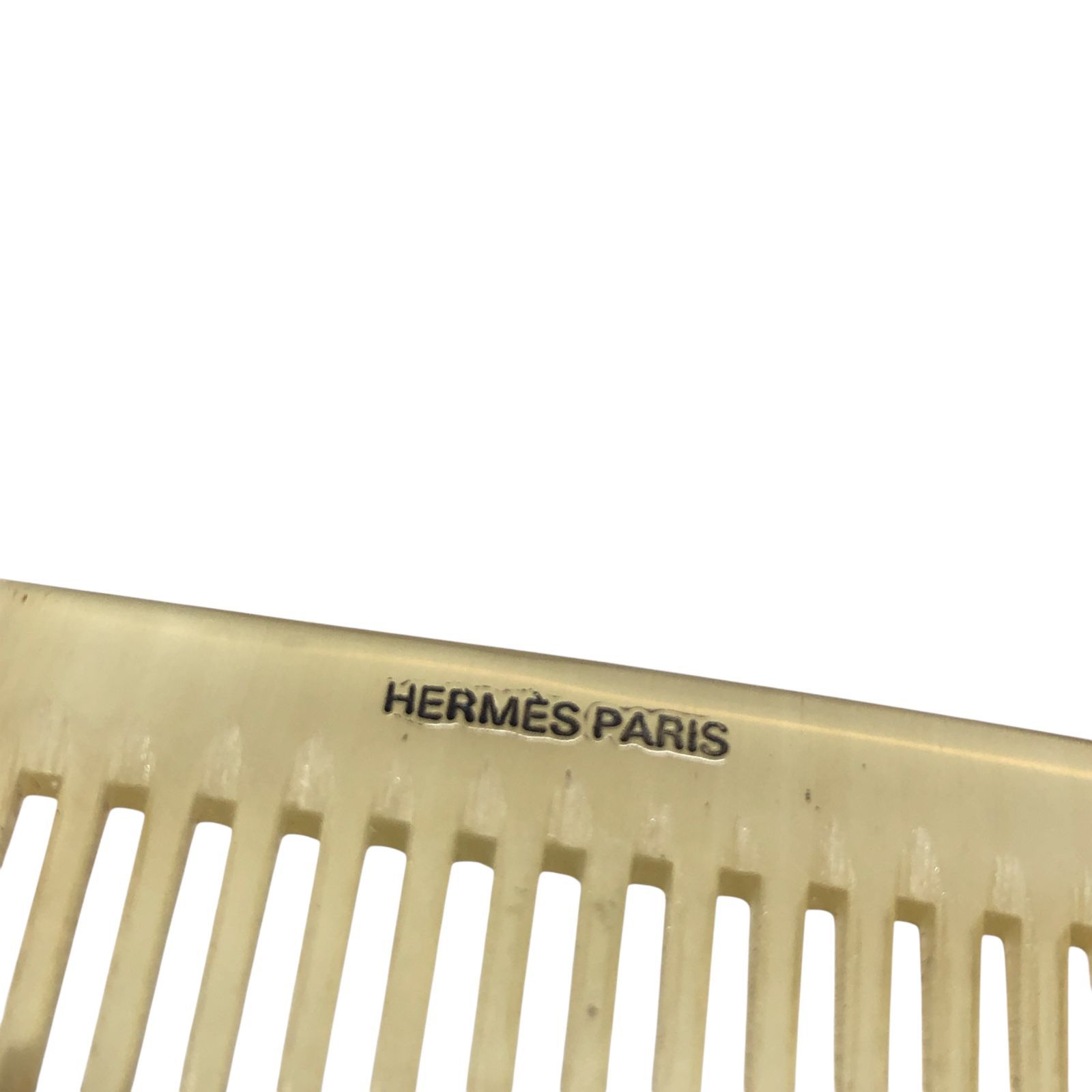 エルメス】本物 HERMES コーム バッファローホーン エテュイペーニュ
