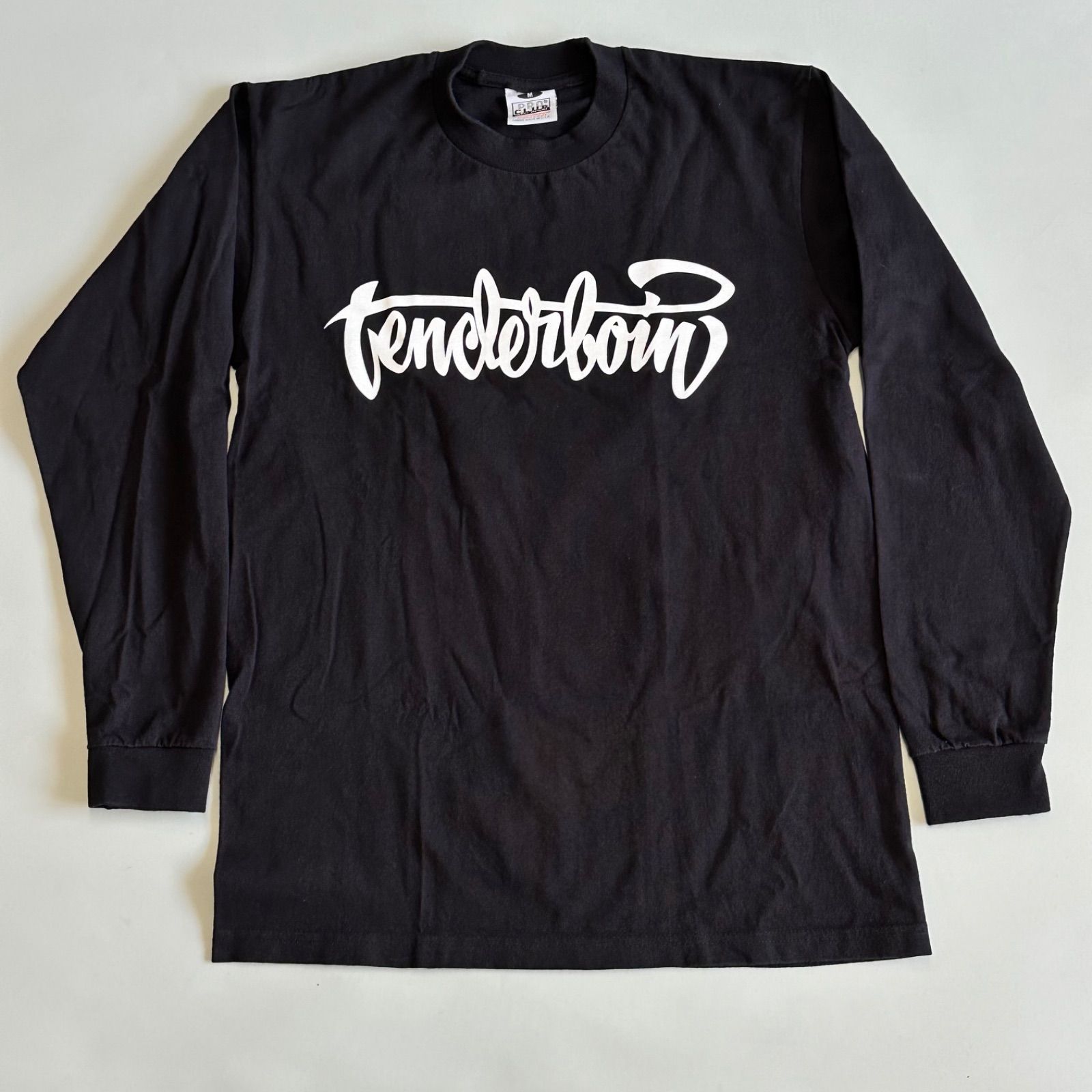 TENDERLOIN テンダーロイン ナンバーワンプリント ロングTシャツ 黒 TENDERLOIN テンダーロイン サイズM PRO CLUB ヘビーウエイト ロングT
