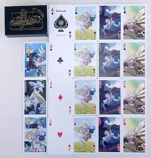 狛*治様 【希少】　トランプ　リーリエ＆グラジオ＆ルザミーネ 中古】おもちゃ リーリエ＆グラジオ＆ルザミーネ トランプ