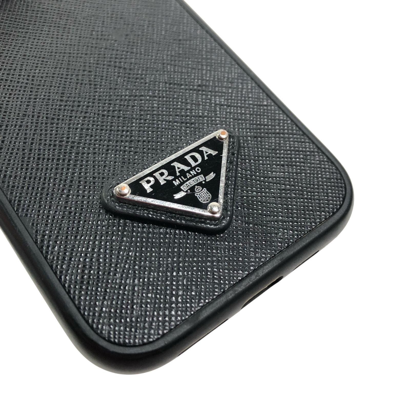 未使用品【プラダ】本物 PRADA 三角ロゴプレート トライアングル