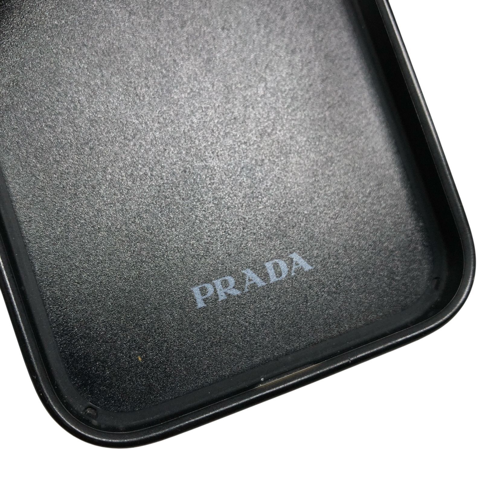 未使用品【プラダ】本物 PRADA 三角ロゴプレート トライアングル