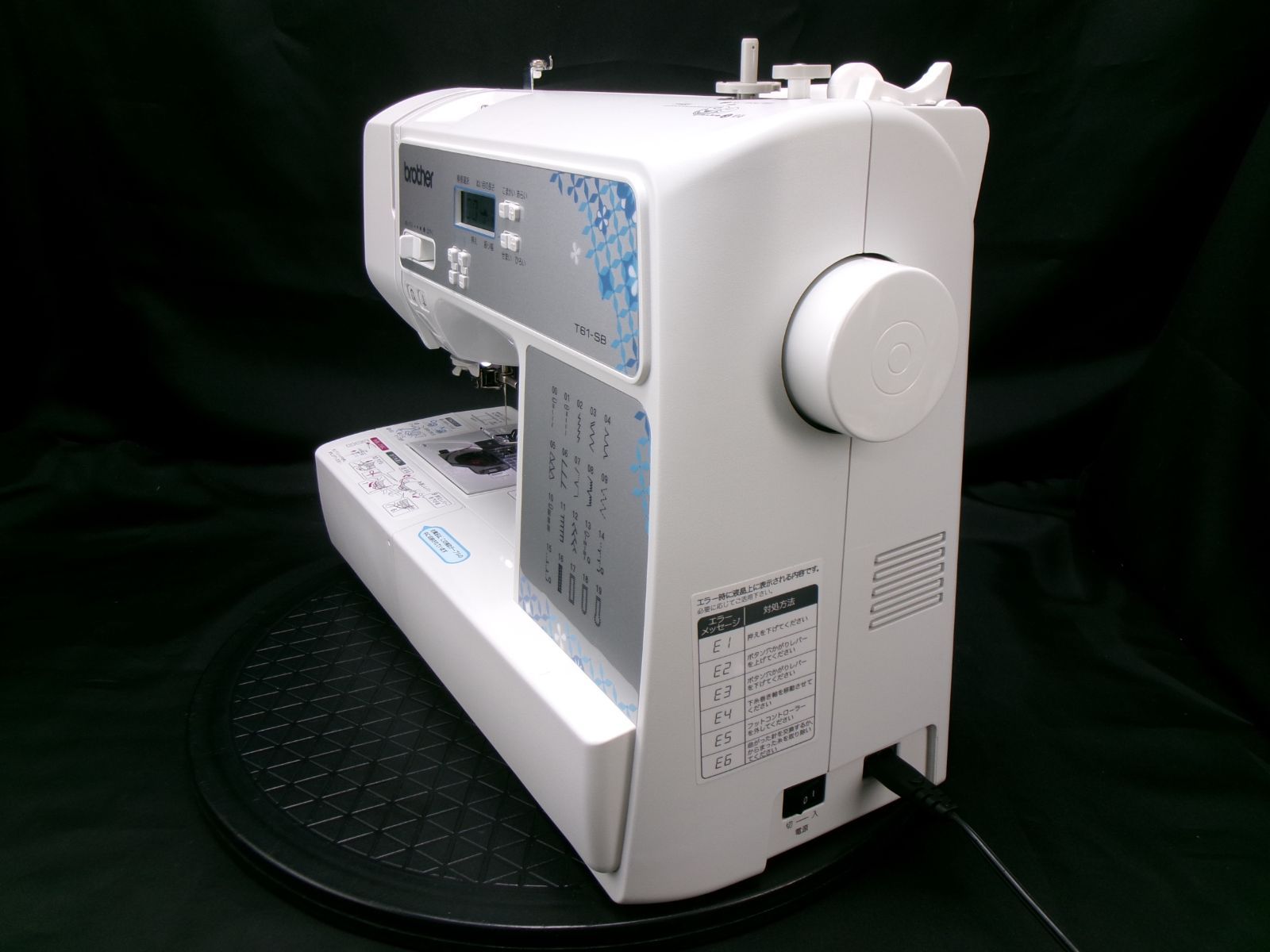 ブラザーコンピュータミシン T61-SB CPE10 ☆美品☆ - メルカリ