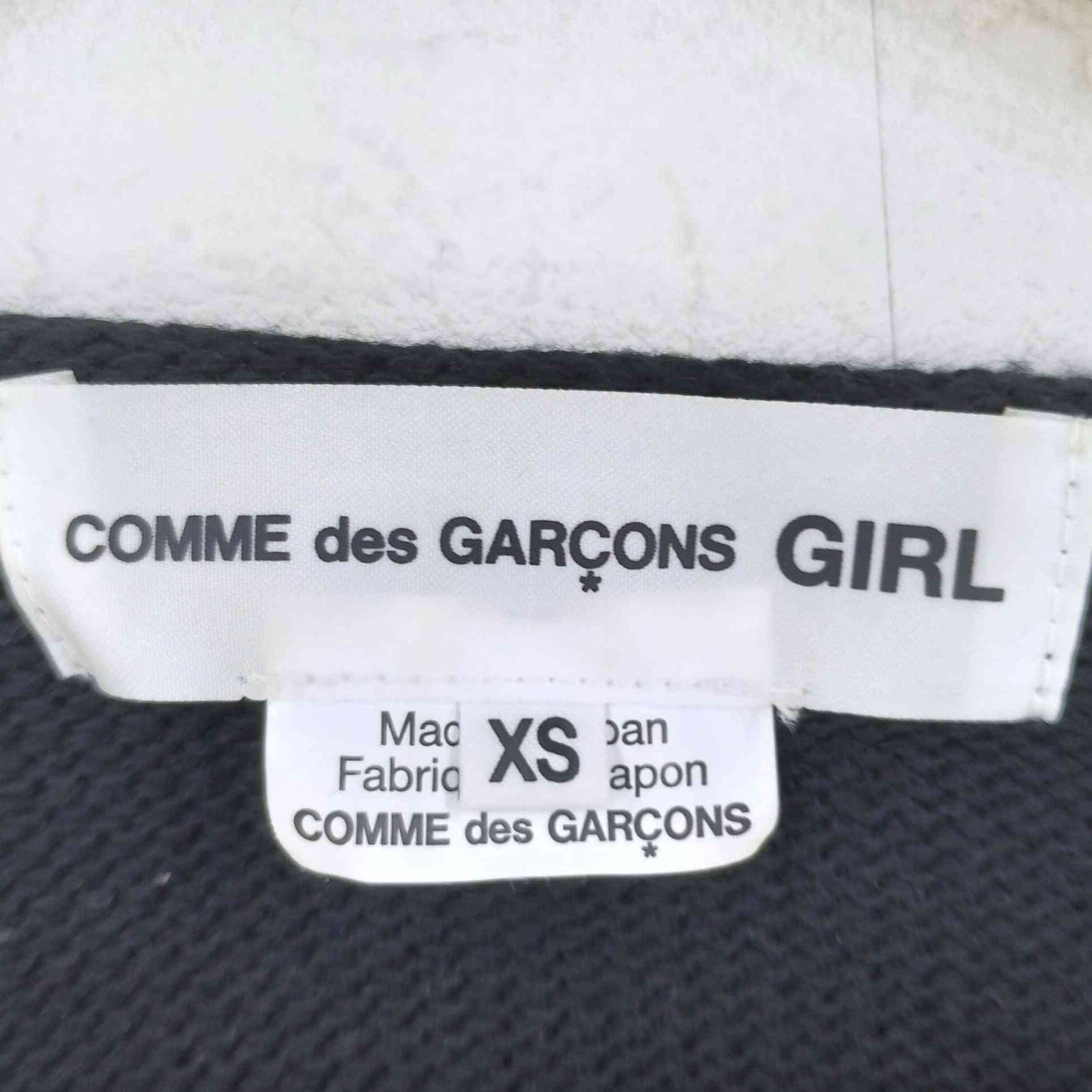 m*e様 COMME des GARCONS GIRL リボンニット コムデギャルソンガール COMME DES GARCONS GIRL リボンデザイン