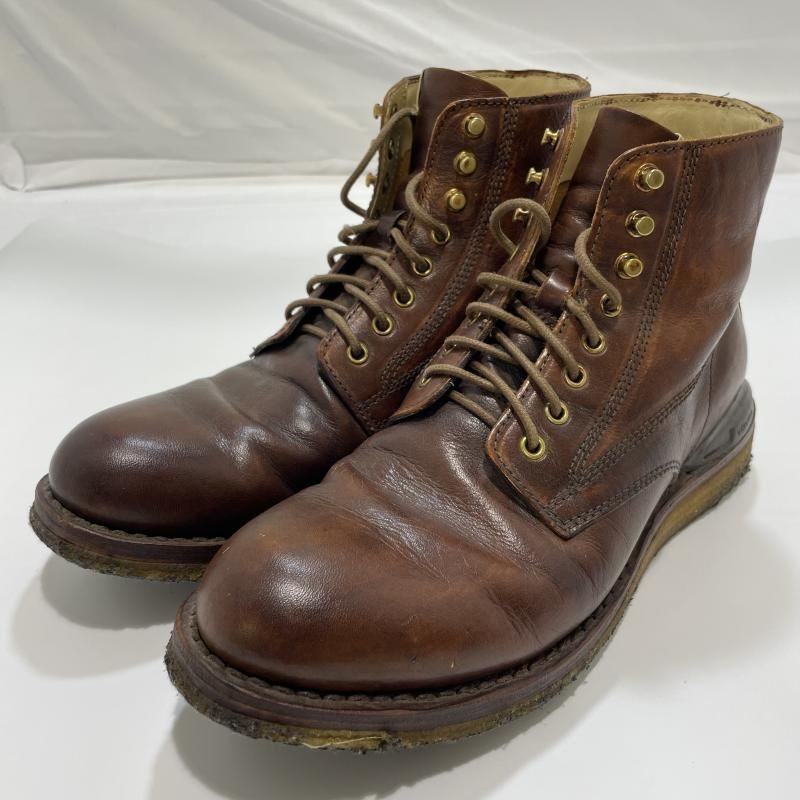 【中古】VISVIM VIRGIL BOOTS US10 ブラウン △状態考慮[19]