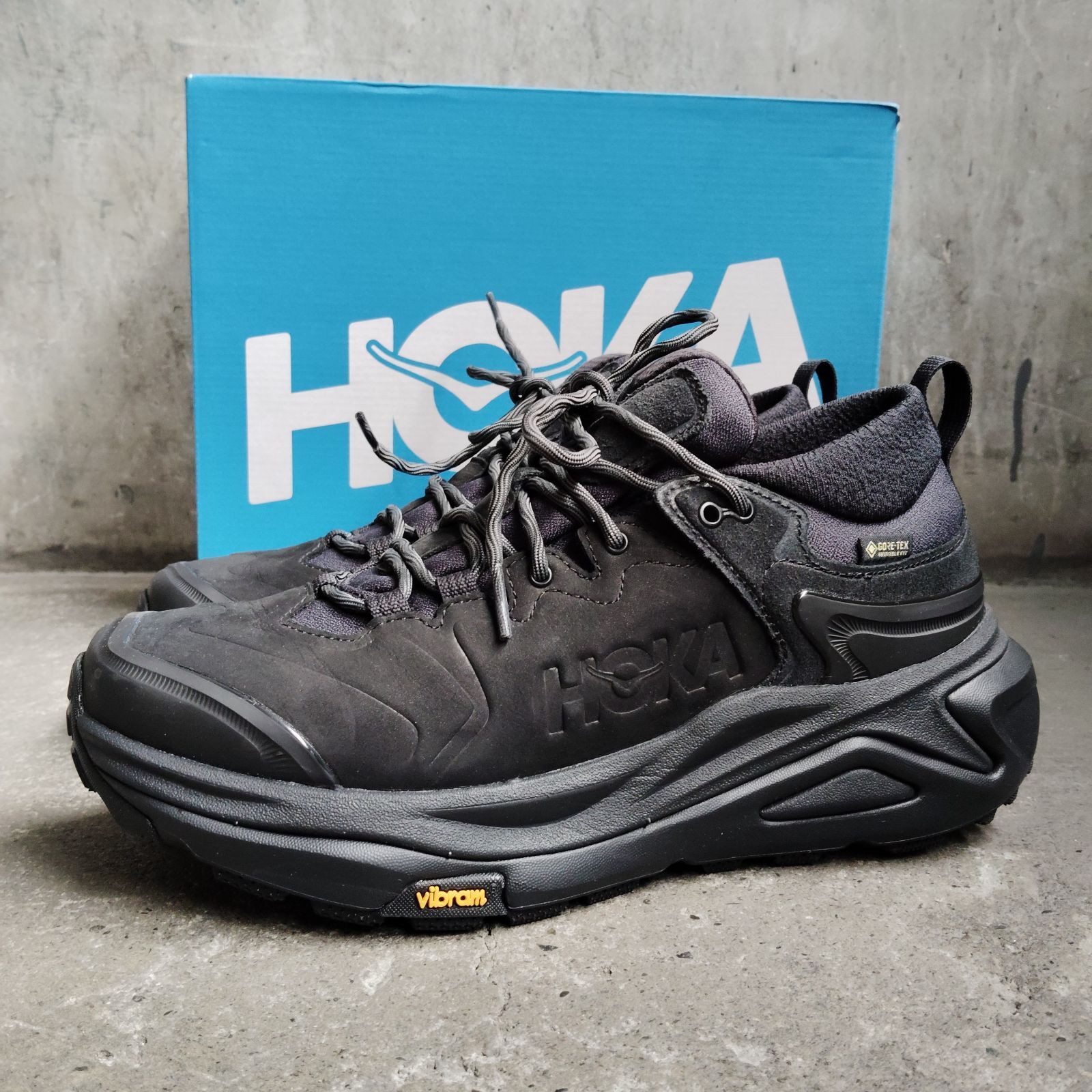 バボカ HOKA M KAHA 3 LOW GTX ブラック 27cm ホカ カハ3ロー GORE-TEX