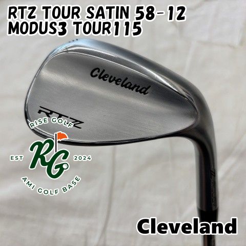 中古】ウェッジ クリーブランド RTZ TOUR SATIN 58-12◇MODUS3 TOUR115