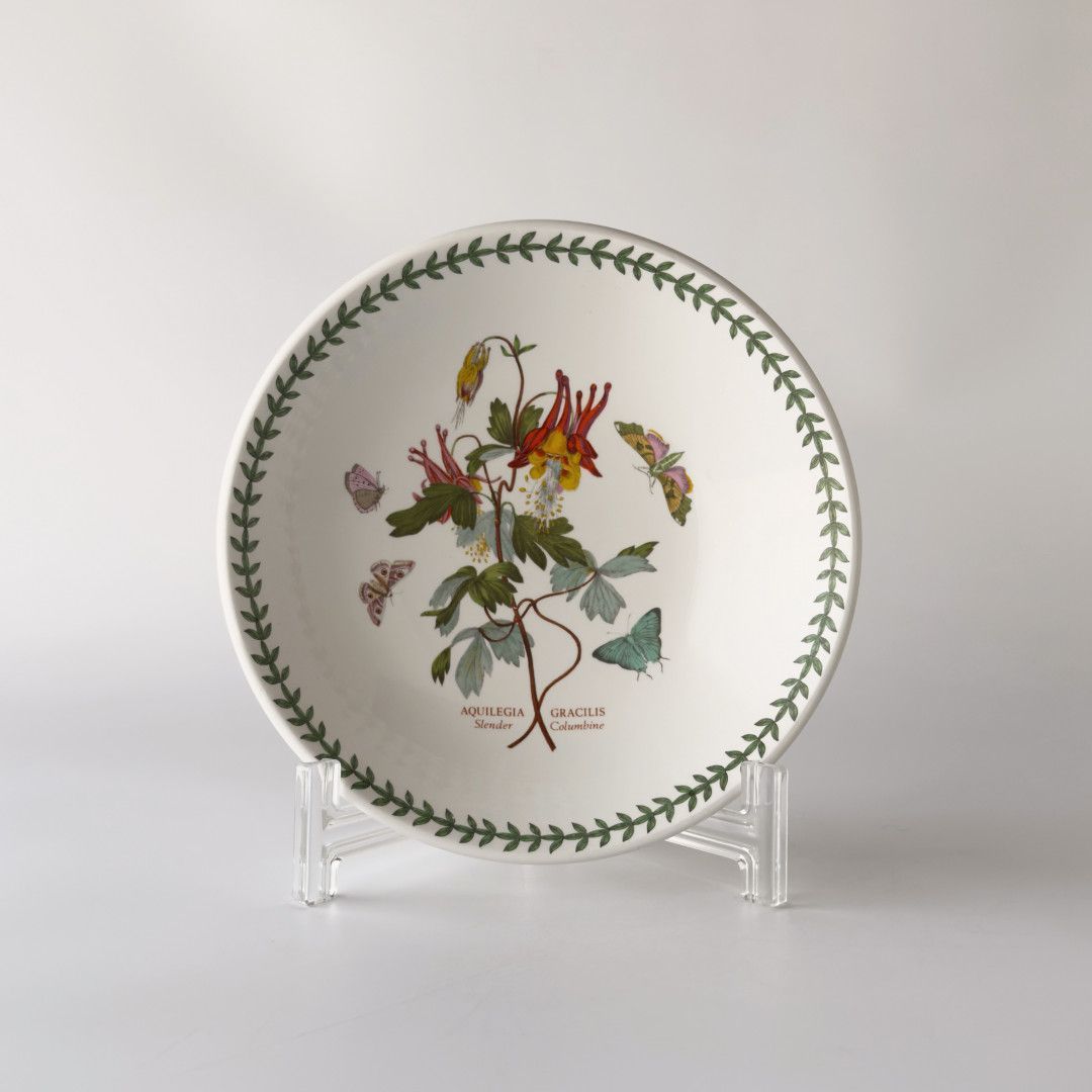 イギリス Portmeirion ボタニックガーデン サイドプレート 22cm