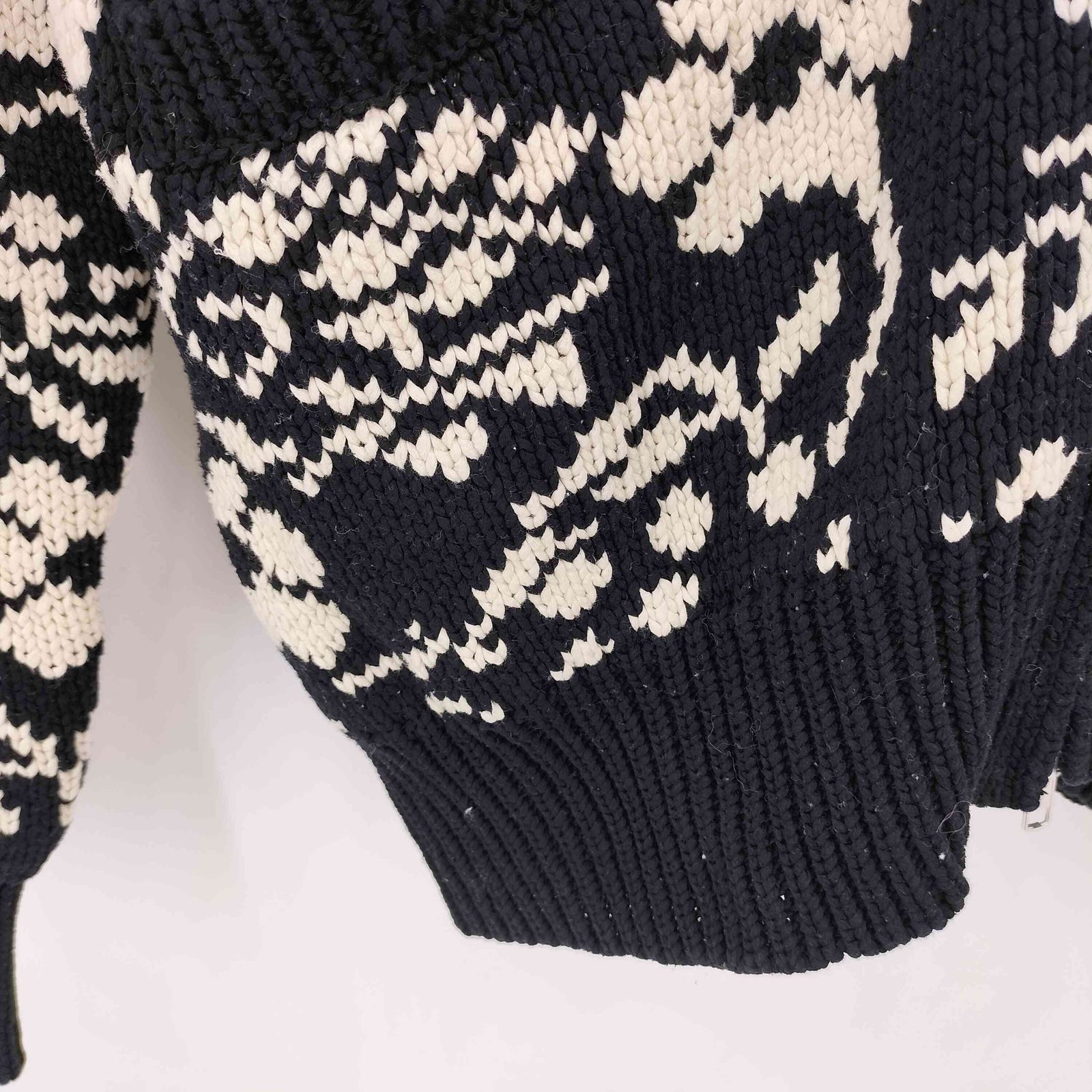 菊池風磨着用 AROUSAL アローサル カウチンニットカーディガン ユーズドフルギ USED古着 COWICHAN CARDIGAN アローサル カウチン