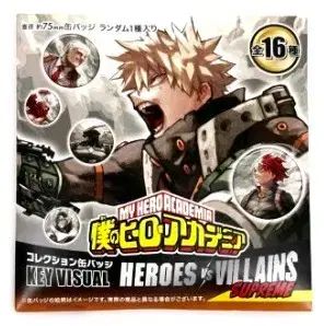 僕のヒーローアカデミア ヒロアカ 原画展 爆豪 勝己 缶バッジ