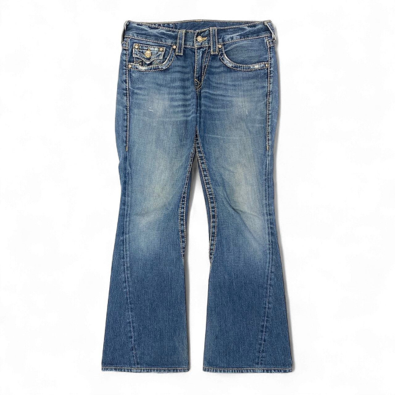 55d30 TRUE RELIGION トゥルーレリジョン 米国製 JOEY BIG T フレア