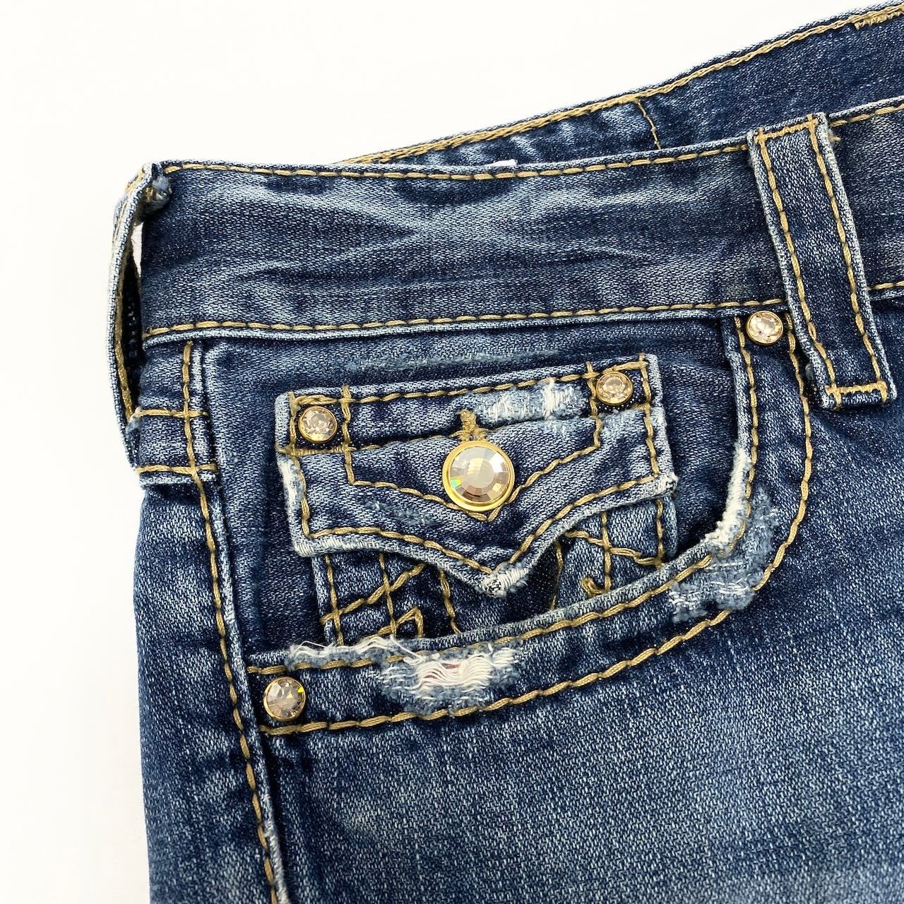 55d30 TRUE RELIGION トゥルーレリジョン 米国製 JOEY BIG T フレア