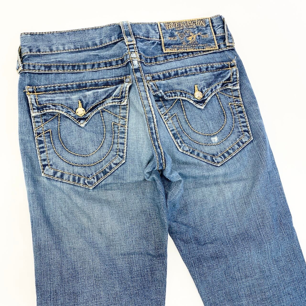 55d30 TRUE RELIGION トゥルーレリジョン 米国製 JOEY BIG T フレア