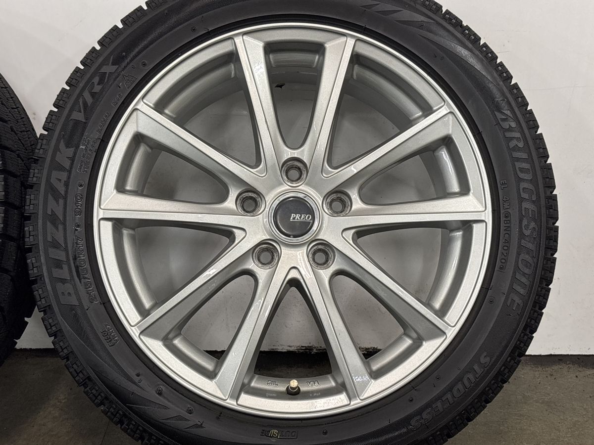 スタッドレス】プレオ L5 17in 7J +53 PCD114.3 ブリヂストン