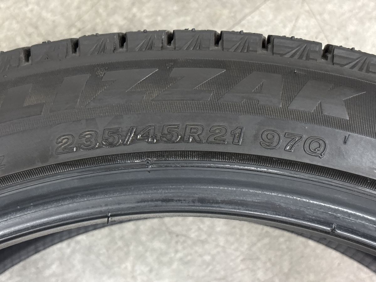 バリ溝】ブリヂストン ブリザック VRX3 235/45R21 2本セット クラウン
