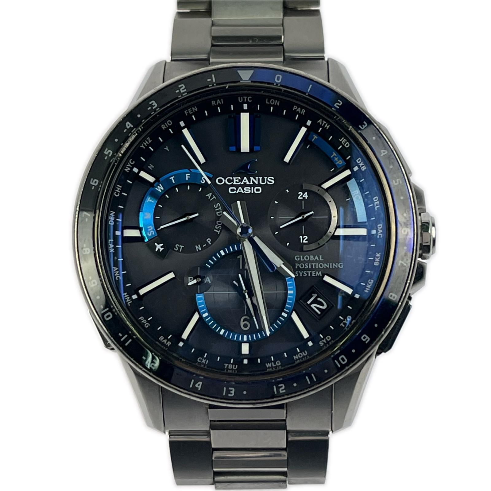 CASIO カシオ OCEANUS オシアナス GPSハイブリッド電波ソーラー OCW-G1100