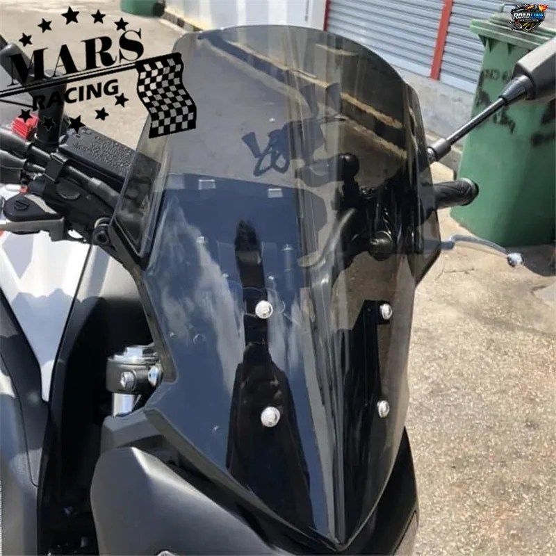 オートバイ用ウインドスクリーン ウインドシールド バイザー バイザー ヤマハ FZ07 MT07 MT-07 2018 2019 2020 ダブルバブル MT07 MT-07 に
