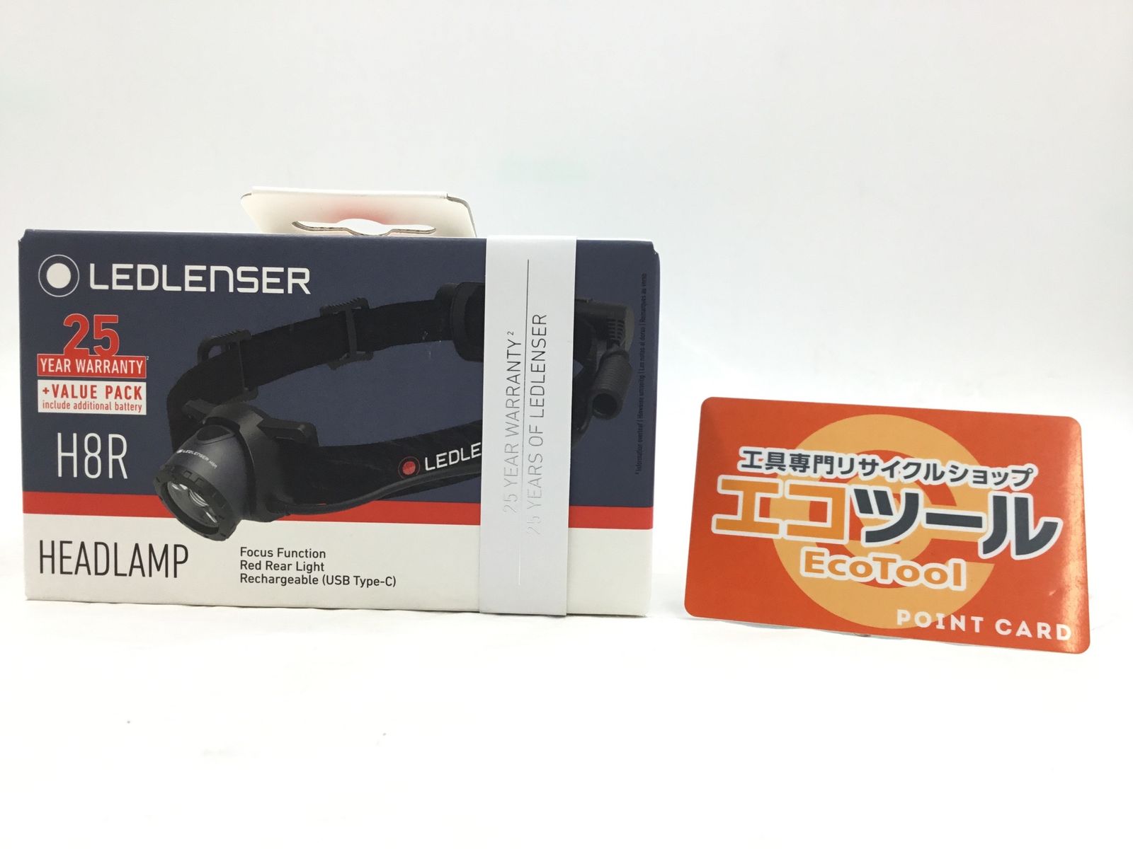 【未使用】Ledlenser/レッドレンザー H8R ☆ LEDヘッドライト 25周年モデル [IT_JSUNQ][半田][M04] 8,520円