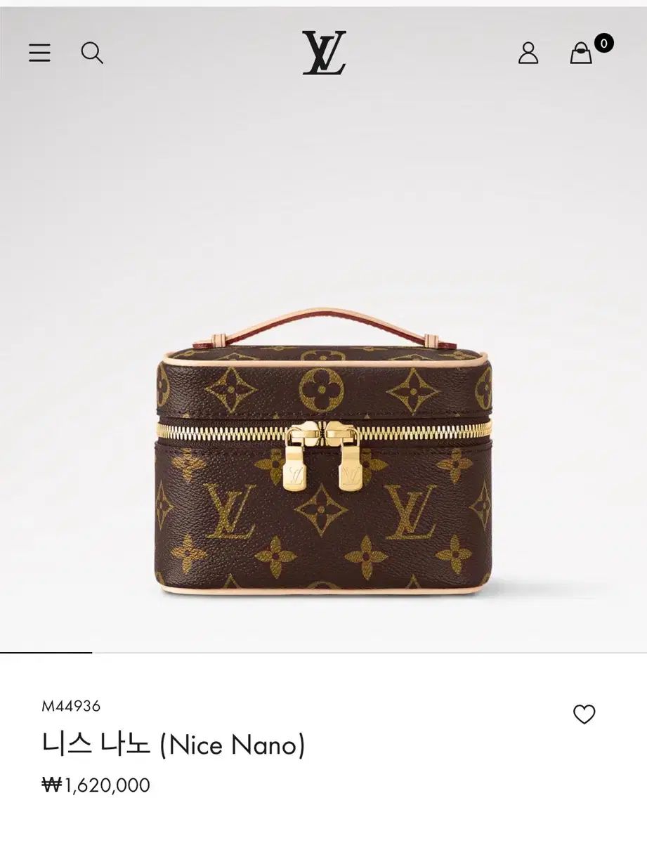 Louis Vuitton ニース ナノ ポーチ