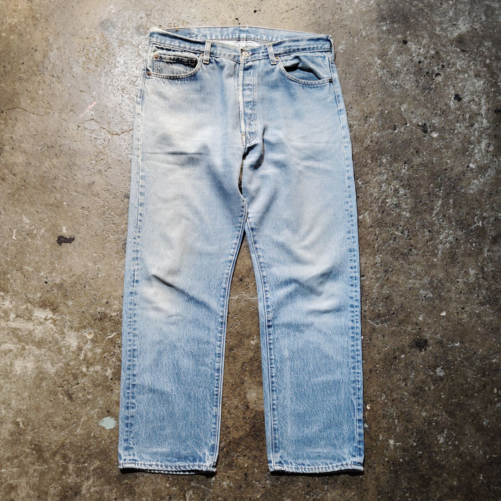 LEVI'S 80's 501 デニムパンツ USA製 524 ライトブルー リーバイス