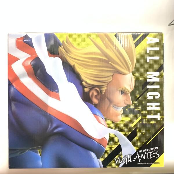 中古】未開)ラストワン賞 オールマイト ロゴフィギュア ｢一番くじ