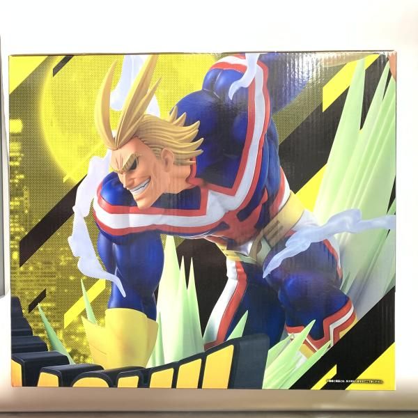 中古】未開)ラストワン賞 オールマイト ロゴフィギュア ｢一番くじ