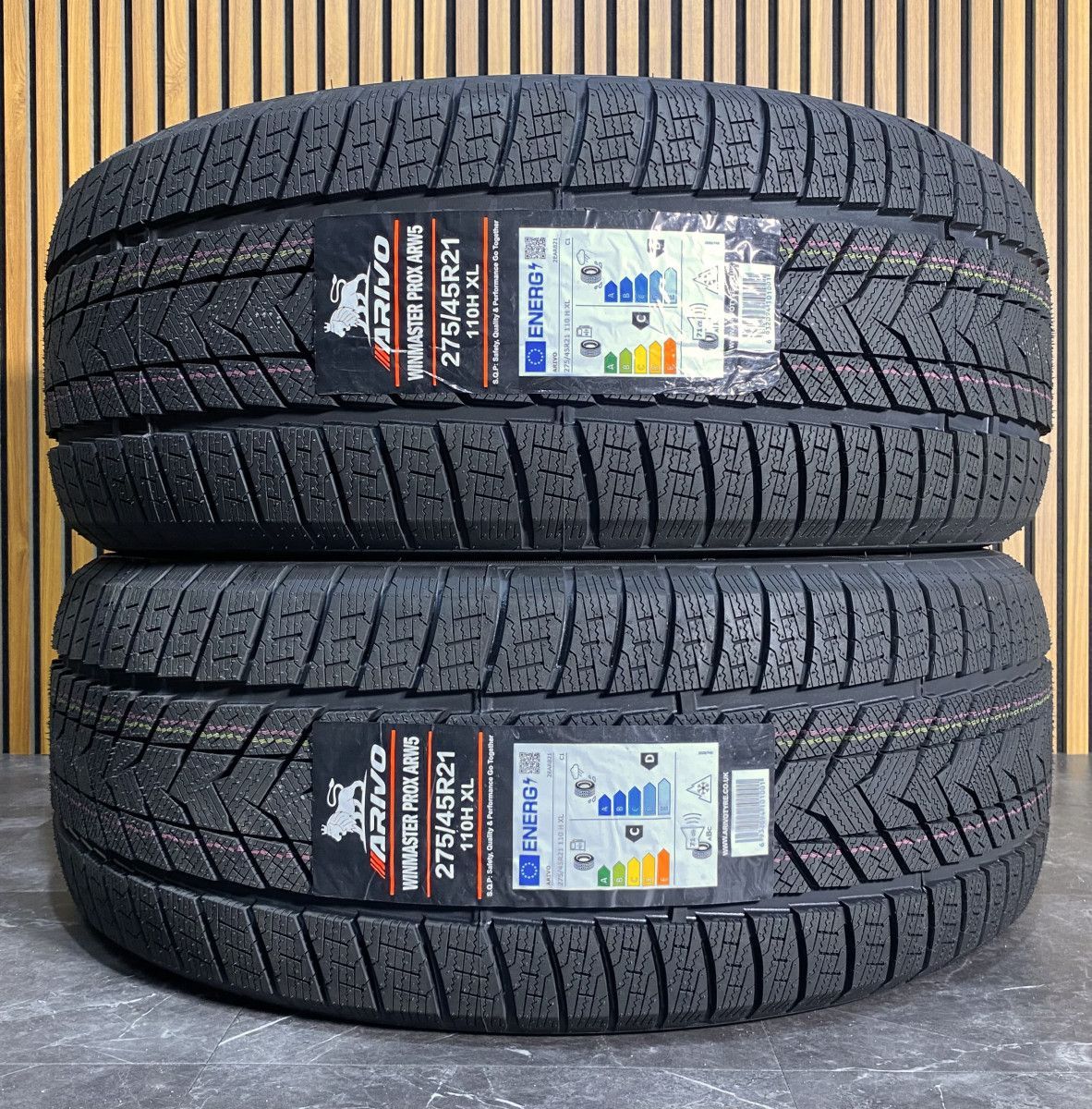 275/45R21 110H XL ARIVO ARW5 新品 スタッドレスタイヤ 2本セット 2025年製 本州 四国 九州 送料無料 275/45/21 冬タイヤ