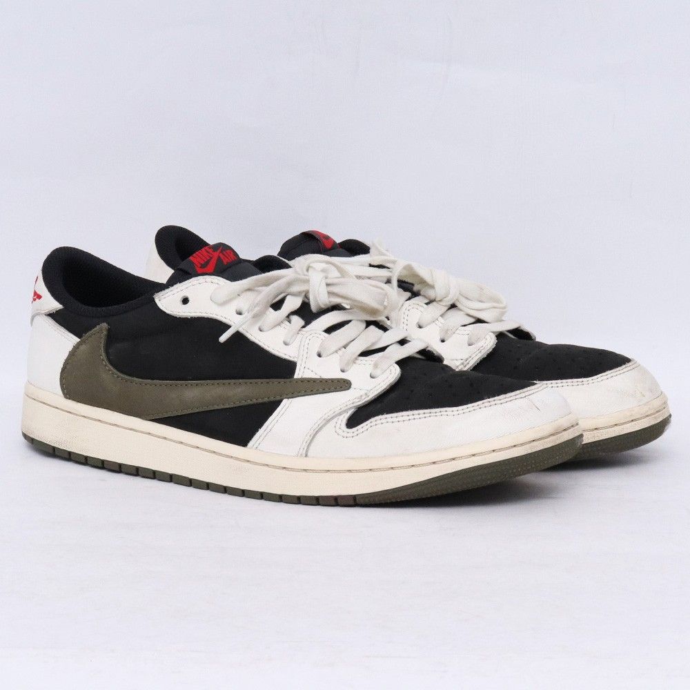 28cm NIKE WMNS × TRAVIS SCOTT Air Jordan 1 Low OG Medium Olive