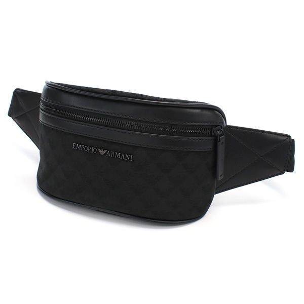 EMPORIO ARMANI エンポリオアルマーニ ウエストバッグ Y4O312 Y022V 81336 ブラック BLACK