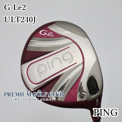 【美品中古】[Bランク] レディースフェアウェイウッド ピン GLe2 ULT240J(L) 5W(22度)　[3848]