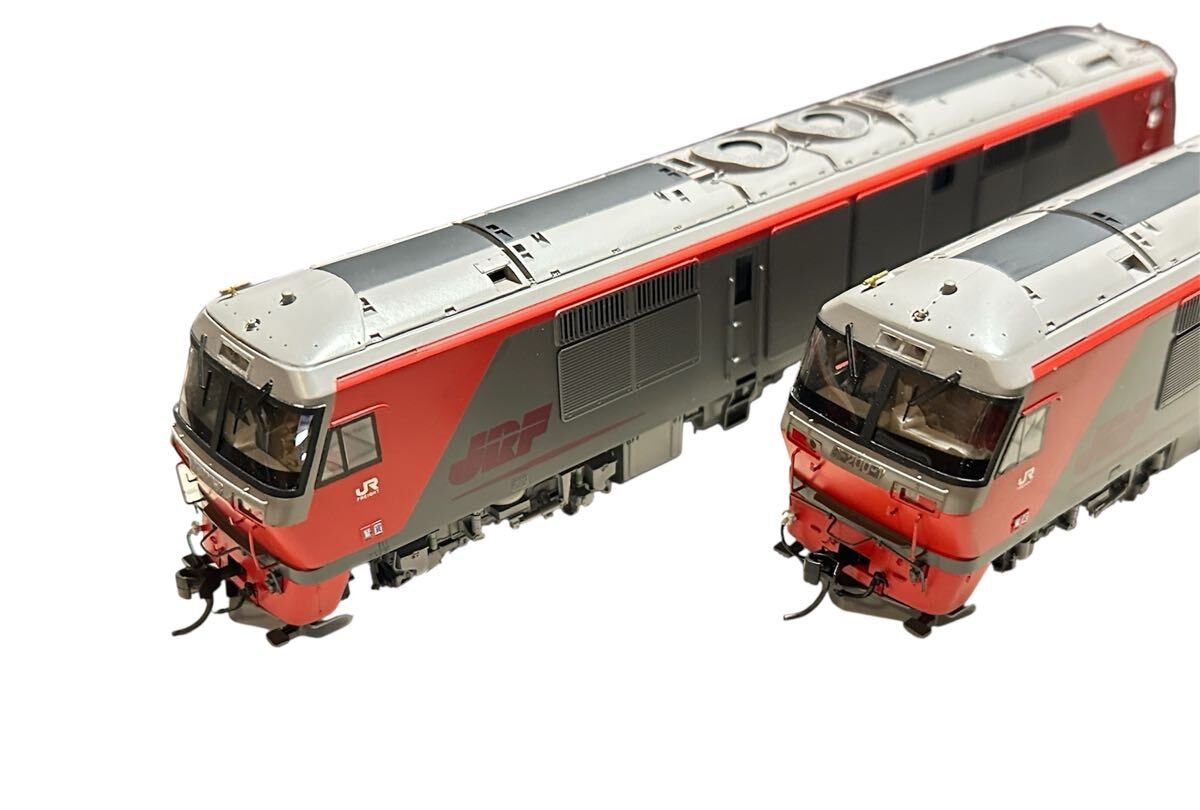 ムサシノ モデル 新世代 ディーゼル機関車 JRF DF-200 2個セット 砂箱普通型 砂箱円筒型 HOゲージ 鉄道模型